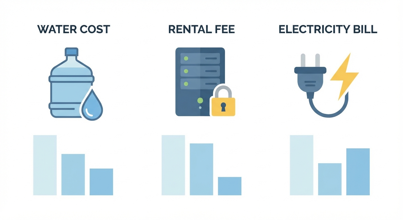 ウォーターサーバーの費用を比較整理【2026年最新】